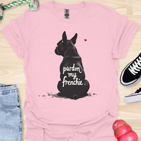 Pardon my frenchie - V4 - Stylish Back T-Shirt